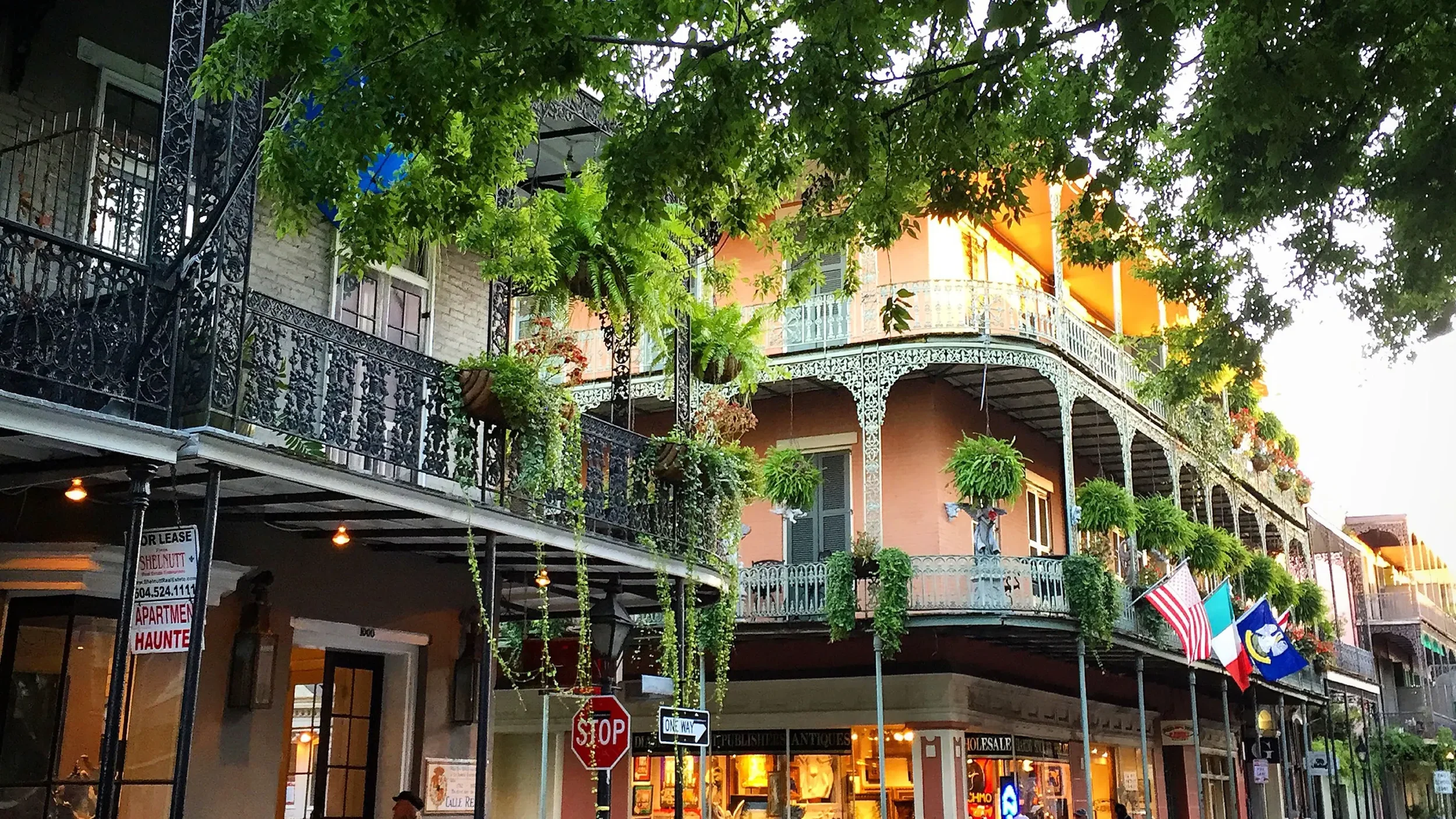 a corner of new orleans