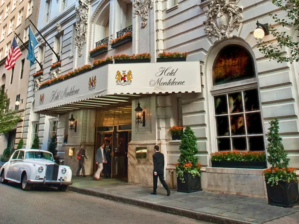 A street view of the old town elegance hotel, the hotel monteleon
