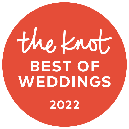 The Knot Best of Weddings 2022 Circle Badge 